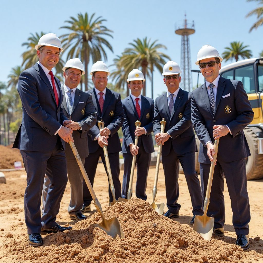 CitySide Fun Park groundbreaking ceremony