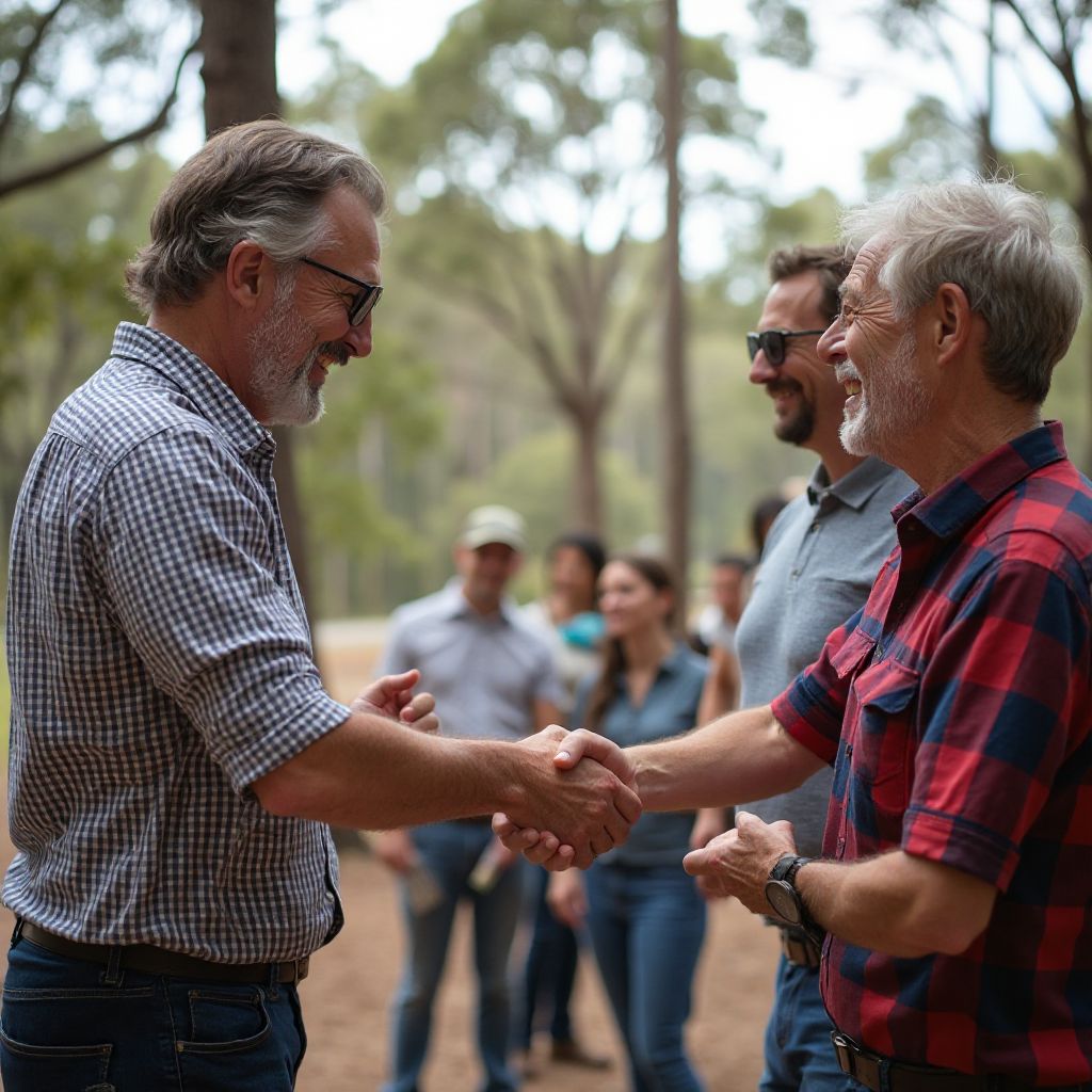 Local business partnership with theme park